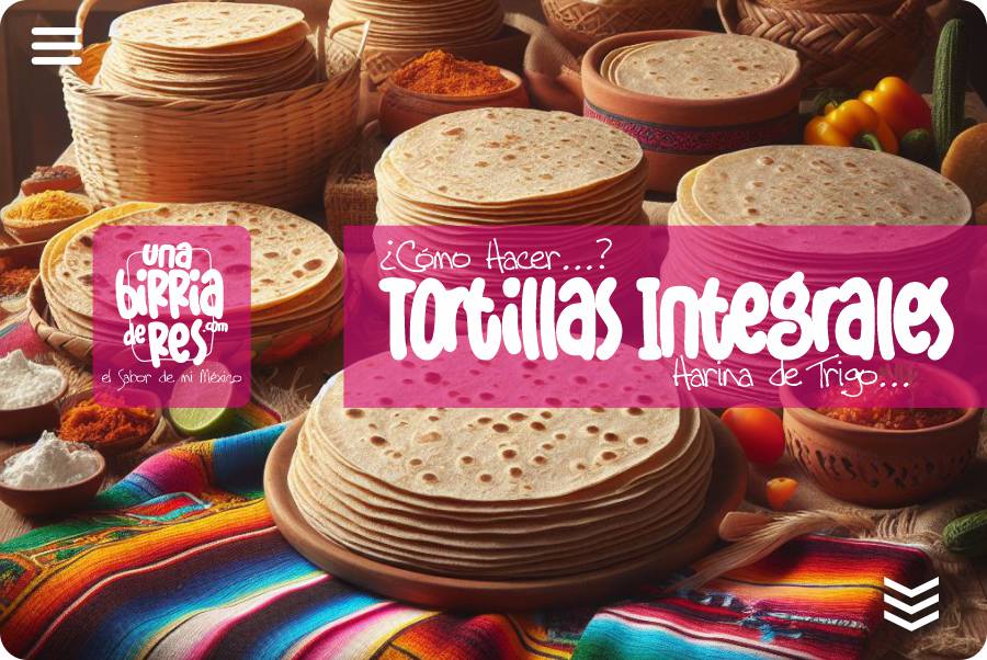 IMAGEN - UnaBirriaDeRes Com - Tipos de Tortillas Mexicanas - Tortillas de Harina de Trigo Integral - 02