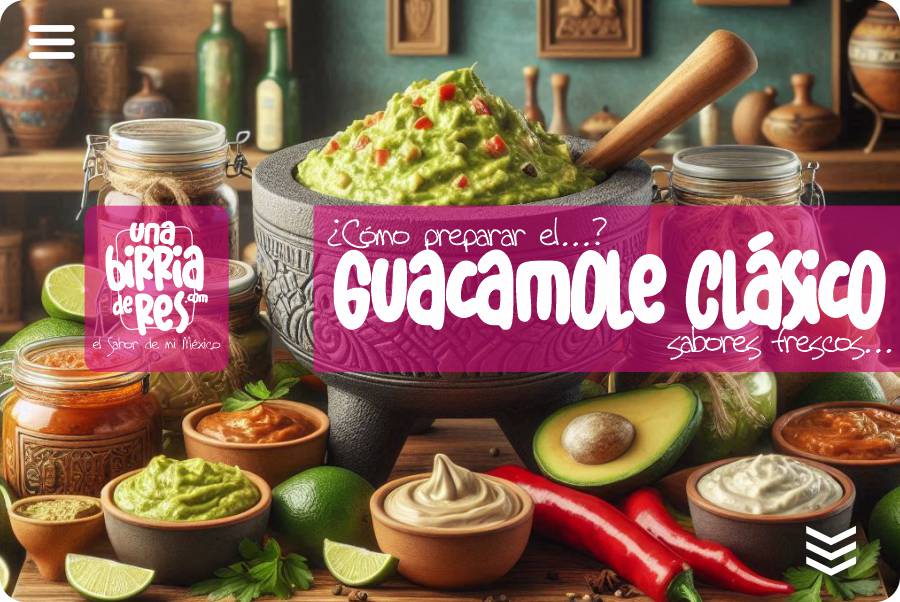 IMAGEN - UnaBirriaDeRes Com - como se hace el guacamole - guacamole clásico - 05