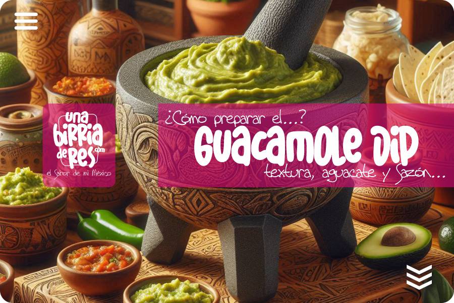 IMAGEN - UnaBirriaDeRes Com - como se hace el guacamole - guacamole dip - 05